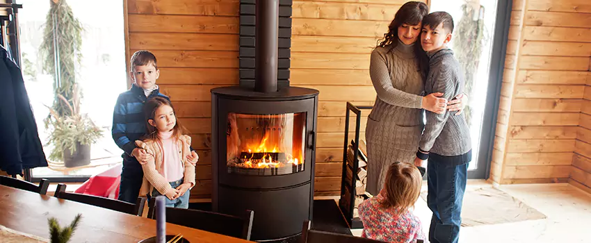 Morso Cast Iron Fireplace Insert Installation in Harvey, Illinois