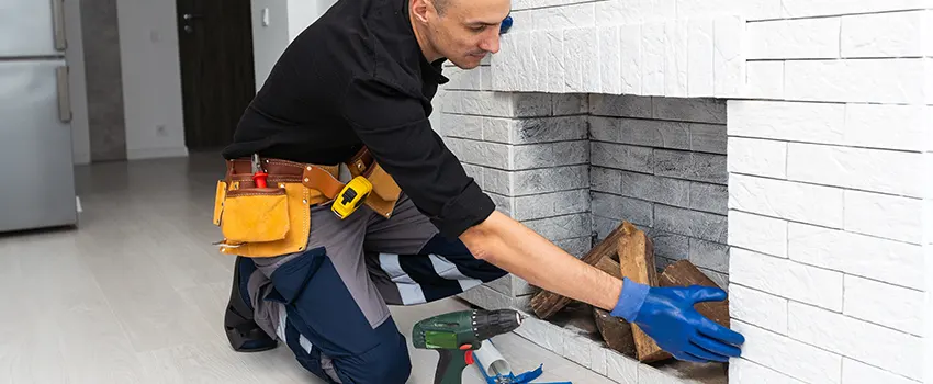 Fireplace Damaged Damper Frame Repair Services in Harvey, Illinois