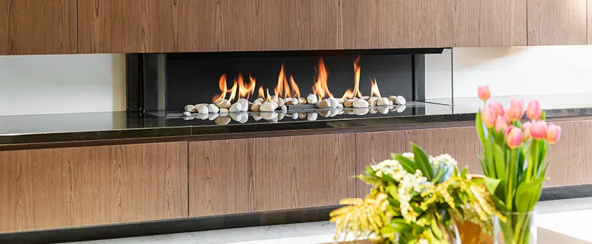 Double-height Fireplace Design Refurbishment in Harvey, Illinois