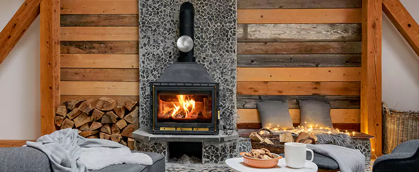 Thelin Hearth Products Direct Vent Gas Stove Fireplace Inspection in Harvey, Illinois