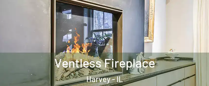  Ventless Fireplace Harvey - IL